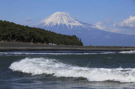 三保の松原と富士山